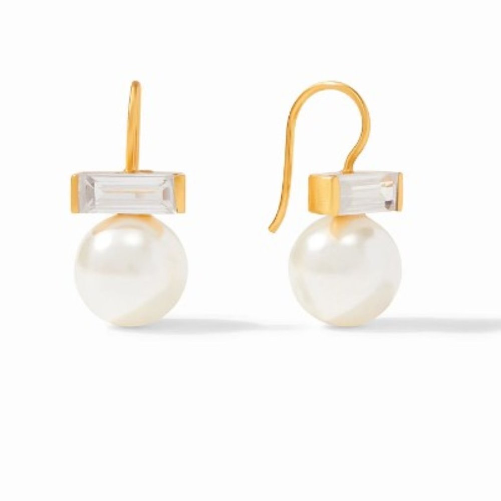 Julie Vos Pearl Charlotte Earrings
